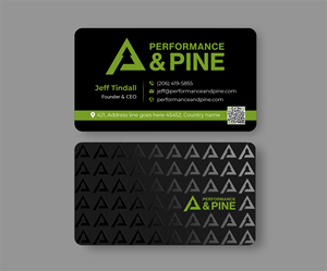 Business Card Design by designer1975 for Performance & Pine | Design: #35825550