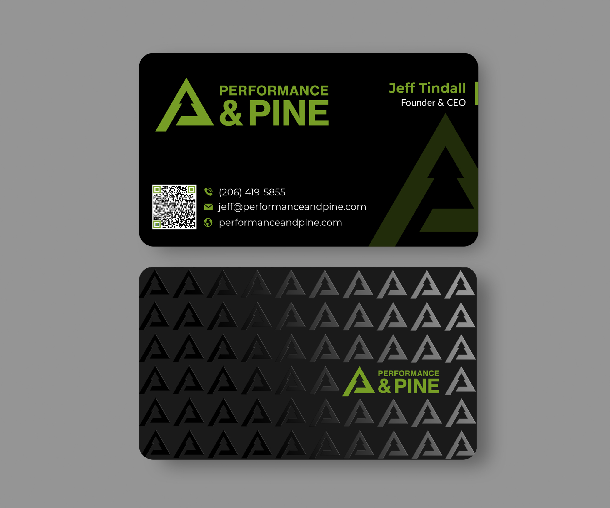 Business Card Design by designer1975 for Performance & Pine | Design #35825551