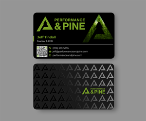 Business Card Design by JS Desiger for Performance & Pine | Design: #35825559
