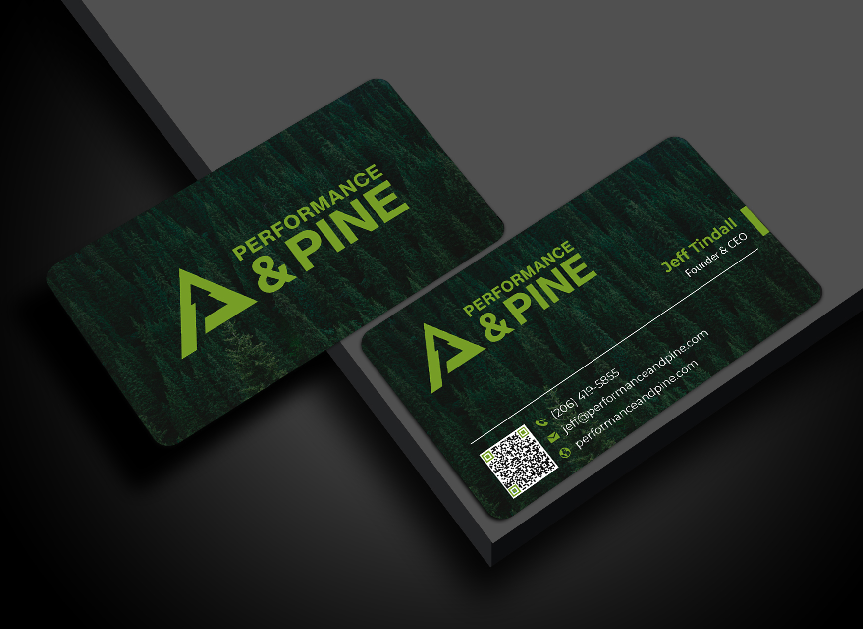 Business Card Design by designer1975 for Performance & Pine | Design #35825652