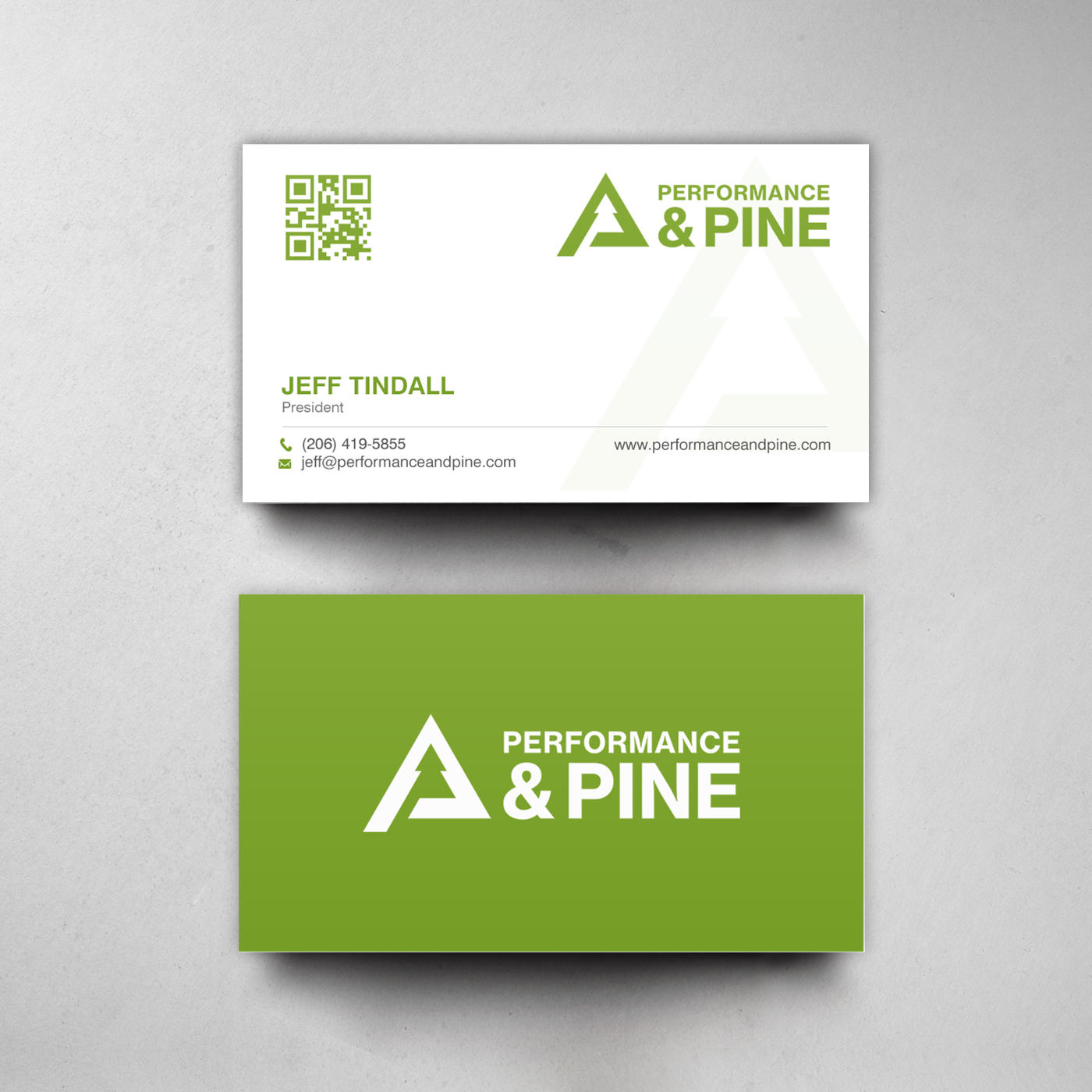Business Card Design by chandrayaan.creative for Performance & Pine | Design #35825907