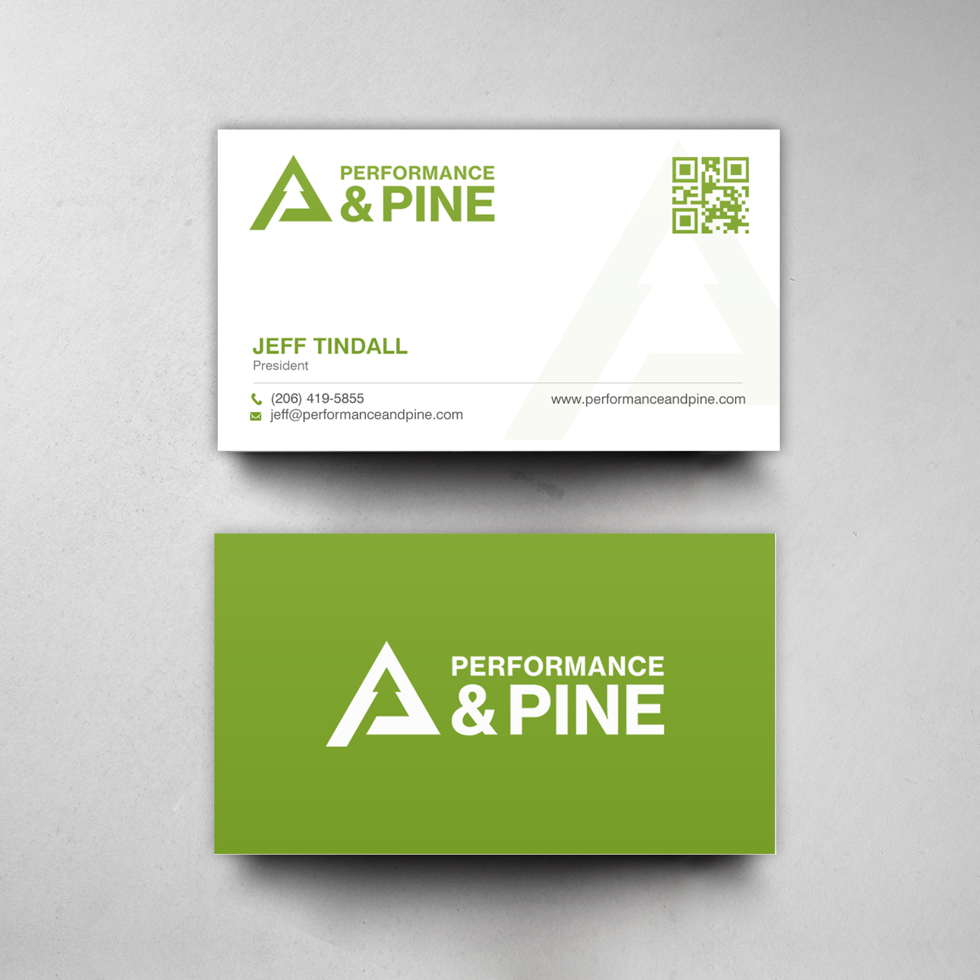 Visitenkarten-Design von chandrayaan.creative für Performance & Pine | Design #35825909