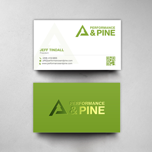 Business Card Design by chandrayaan.creative for Performance & Pine | Design: #35825943