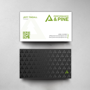 Business Card Design by chandrayaan.creative for Performance & Pine | Design: #35826102