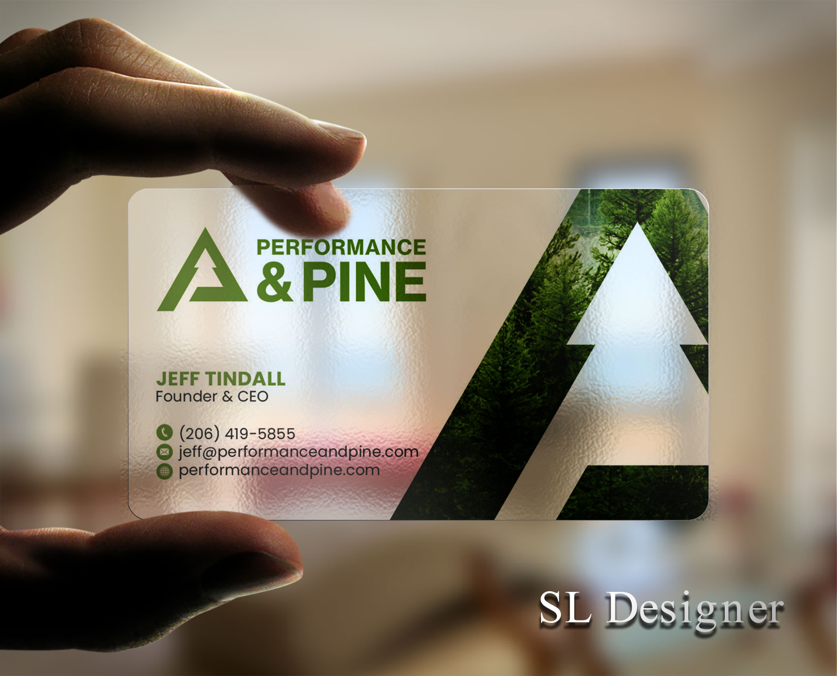Business Card Design by SL Designer for Performance & Pine | Design #35824637