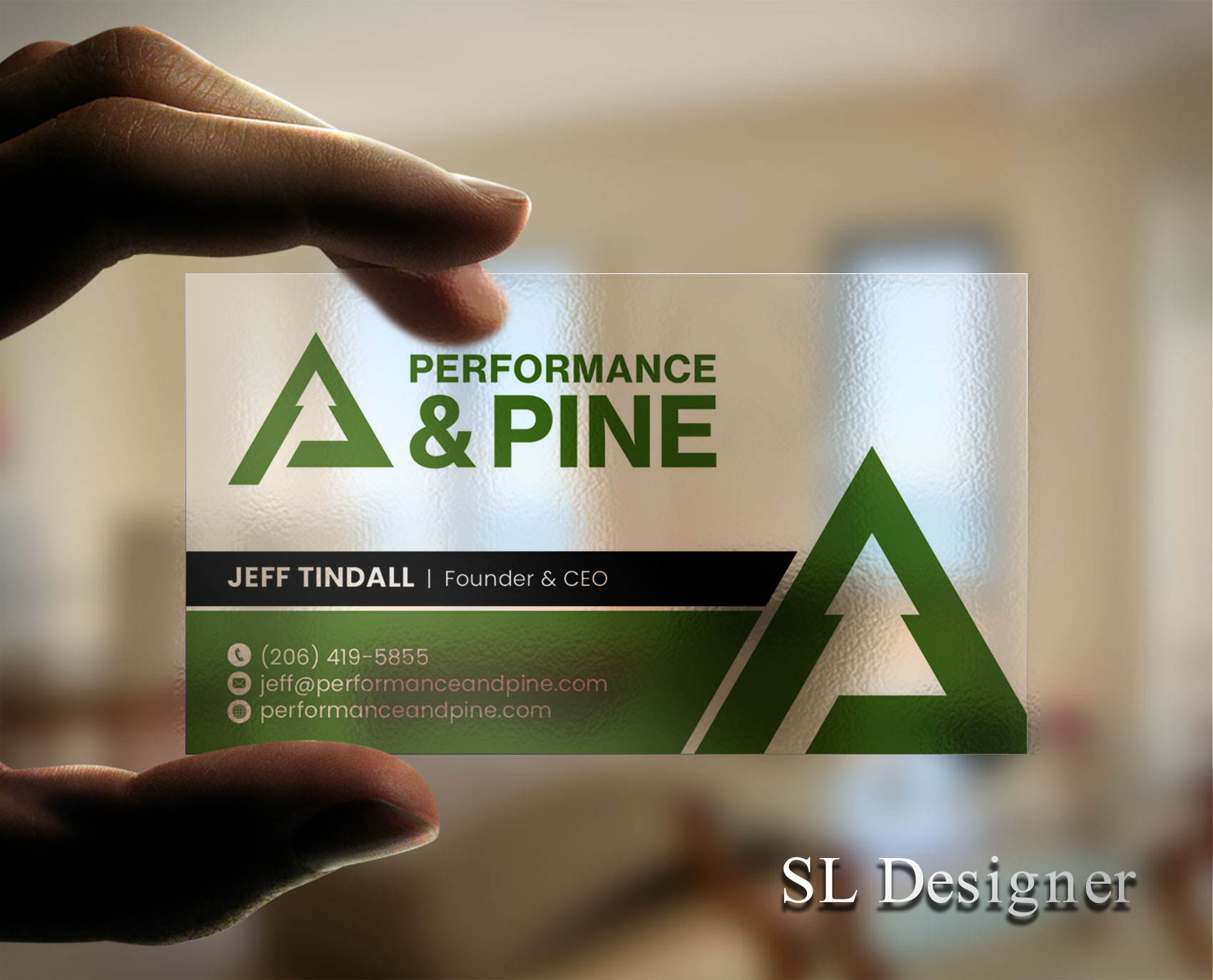 Business Card Design by SL Designer for Performance & Pine | Design #35824638