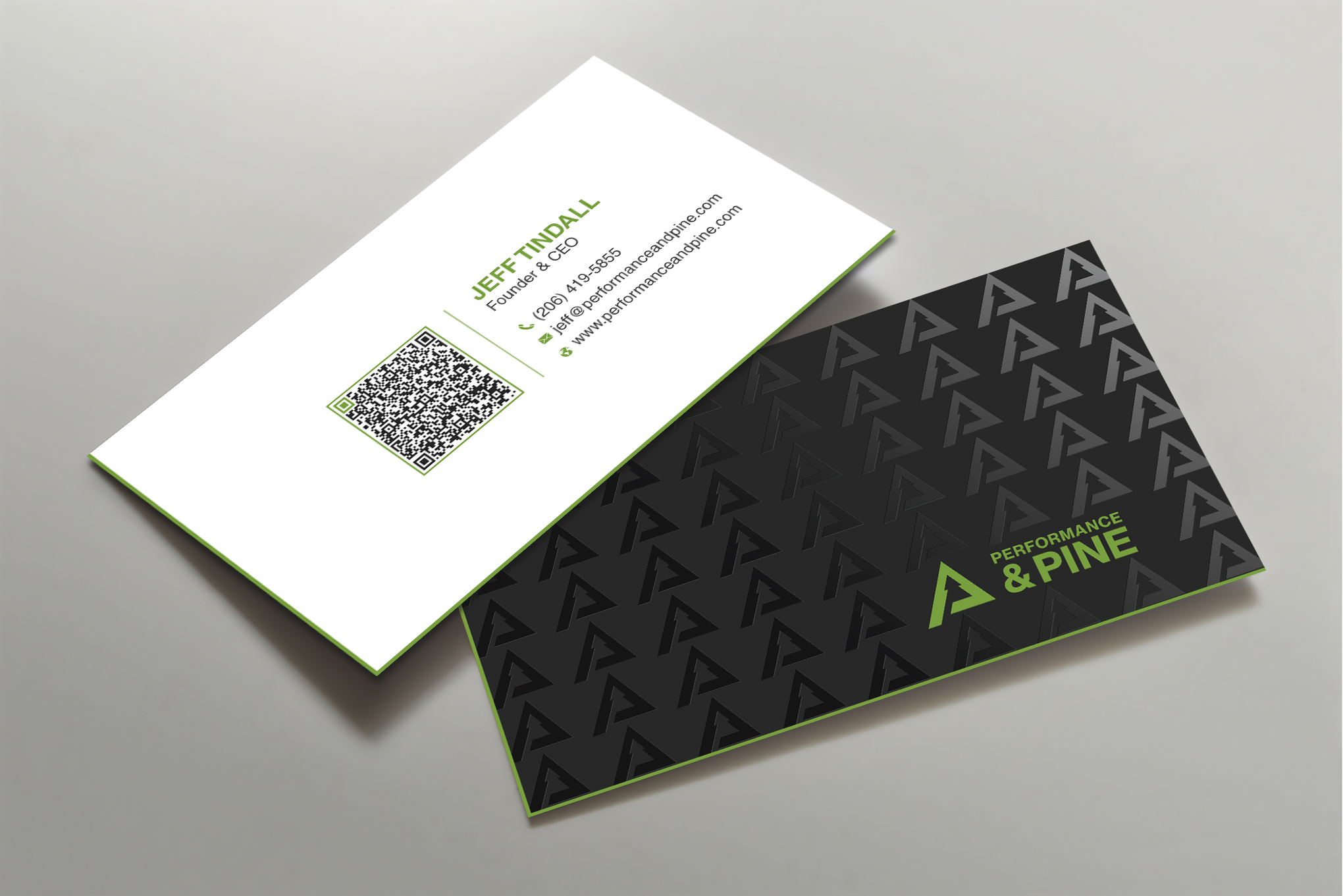 Business Card Design by Uttom 2 for Performance & Pine | Design #35828054