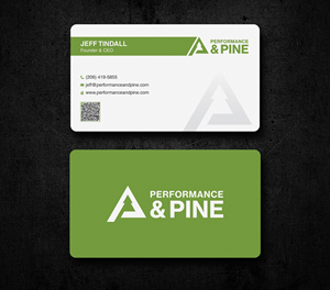 Business Card Design by Uttom 2 for Performance & Pine | Design: #35828244