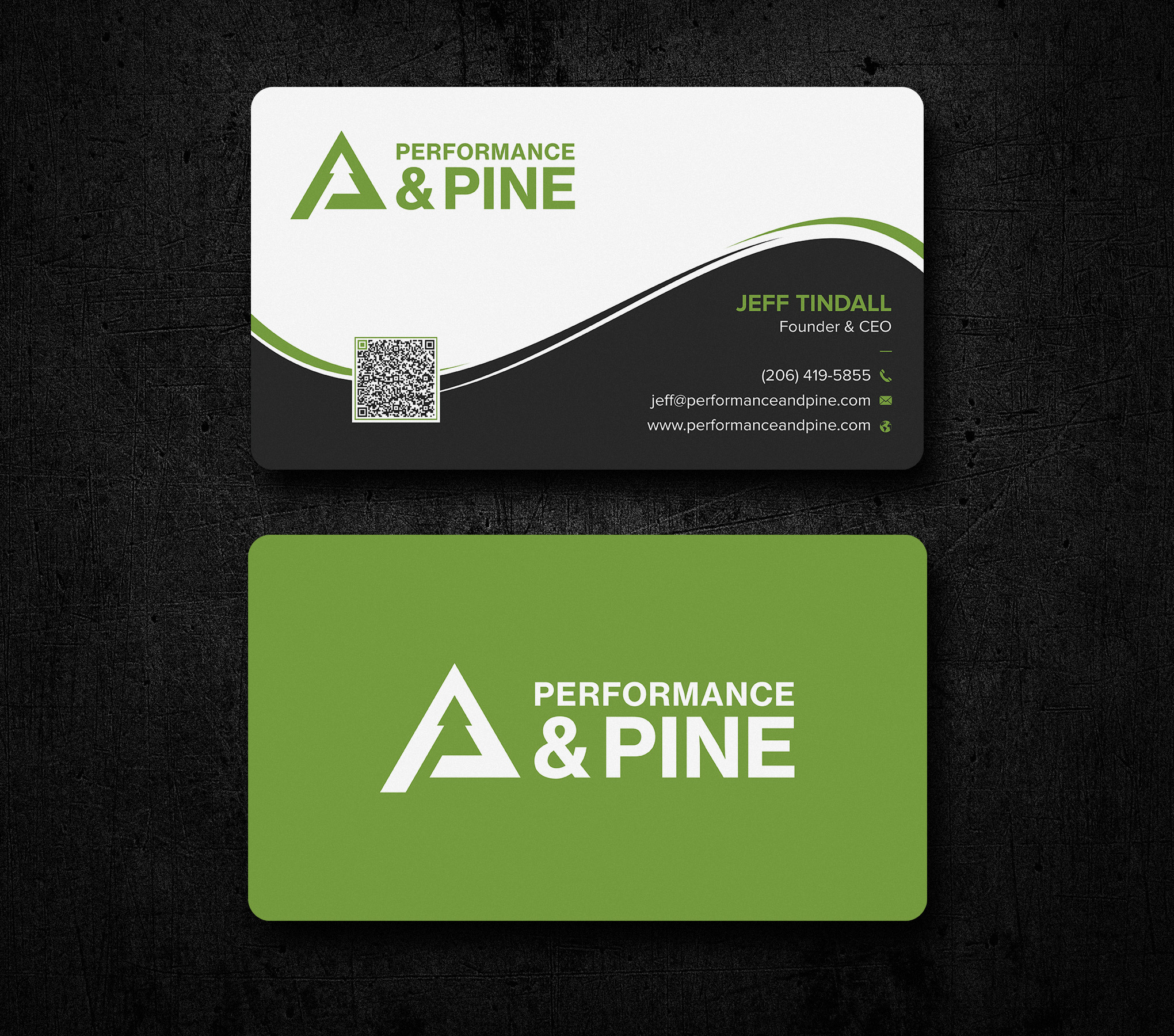 Business Card Design by Uttom 2 for Performance & Pine | Design #35828249