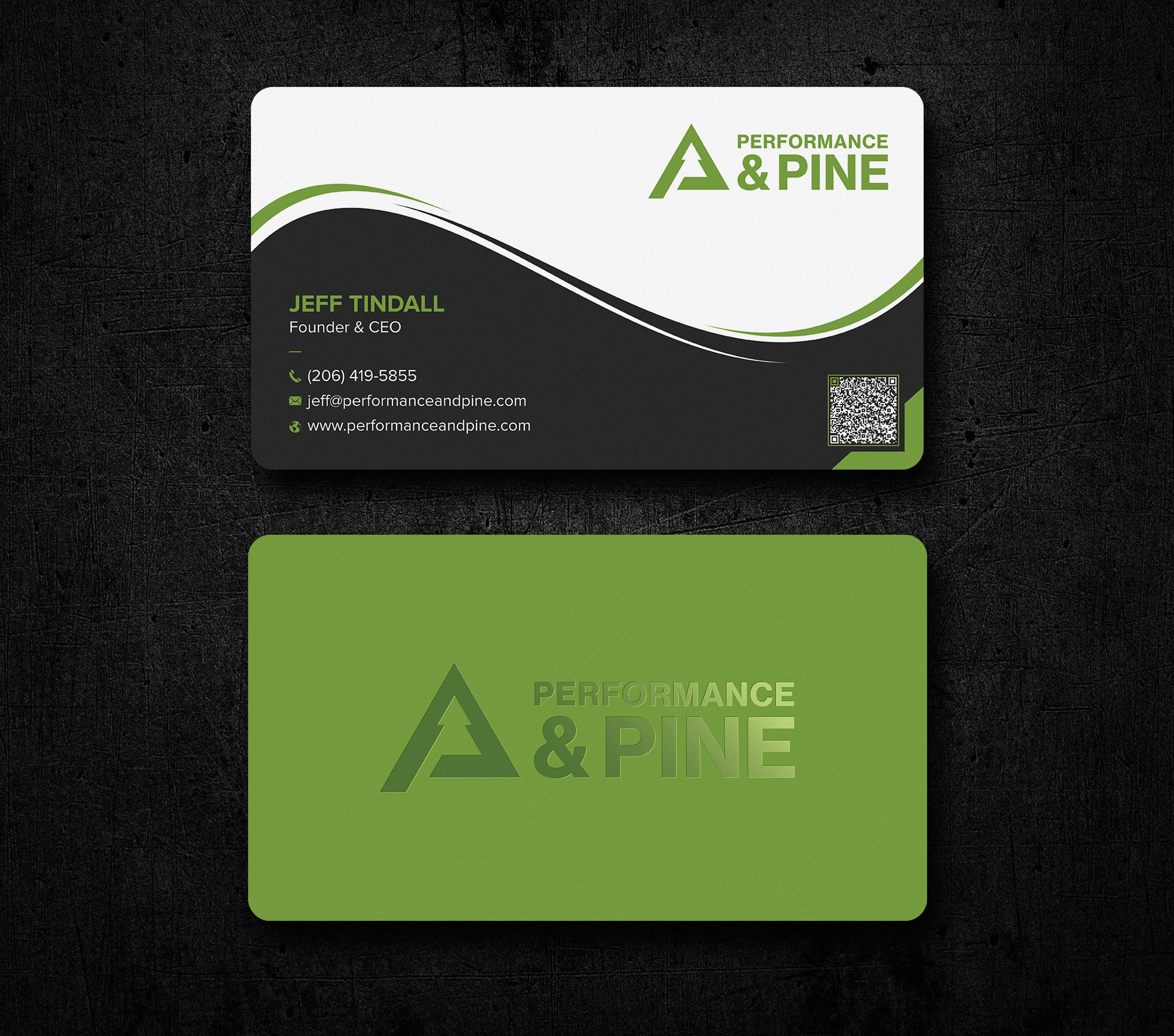 Design de Carte de Visite par Uttom 2 pour Performance & Pine | Design #35828251