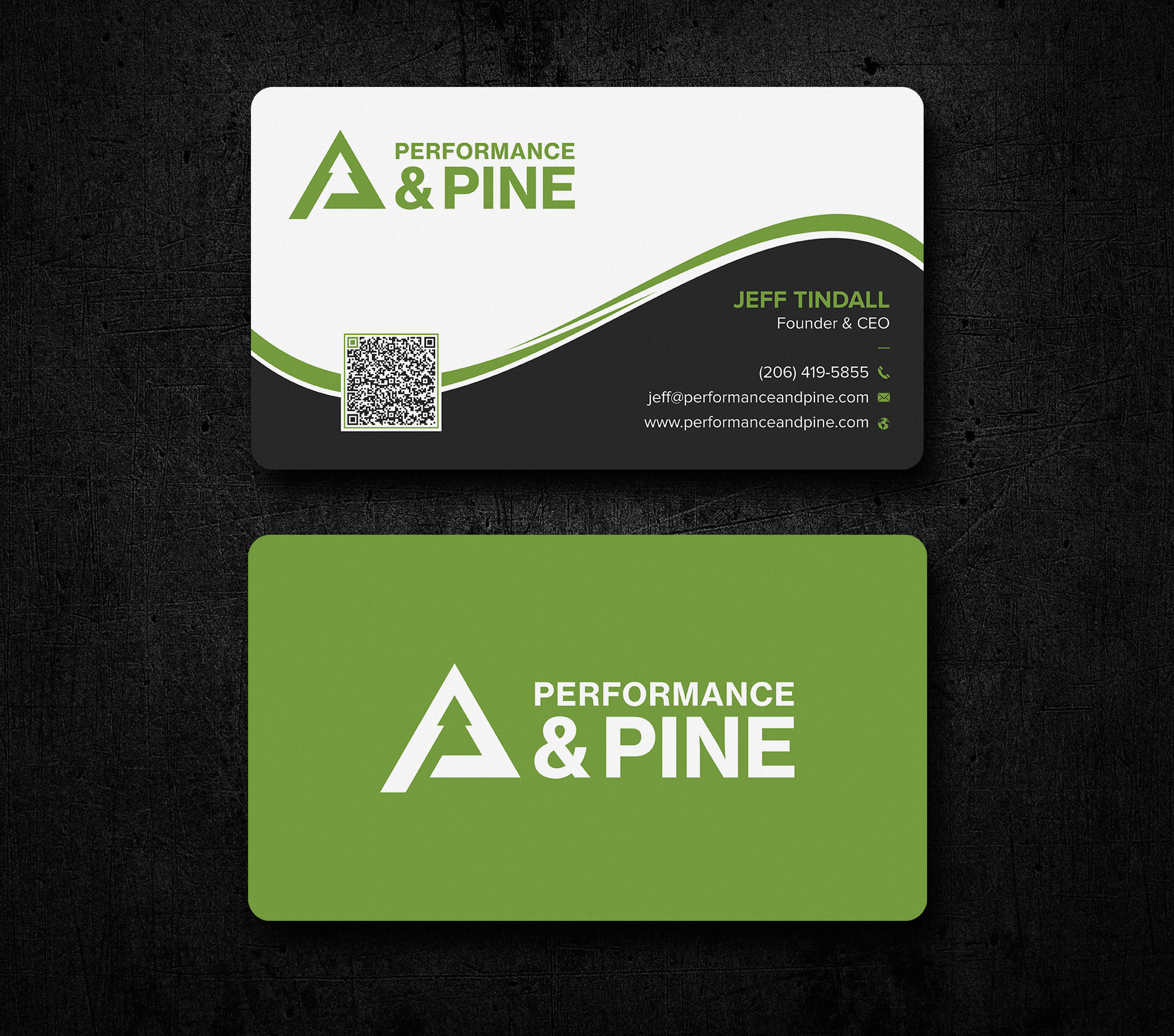 Design de Carte de Visite par Uttom 2 pour Performance & Pine | Design #35828252