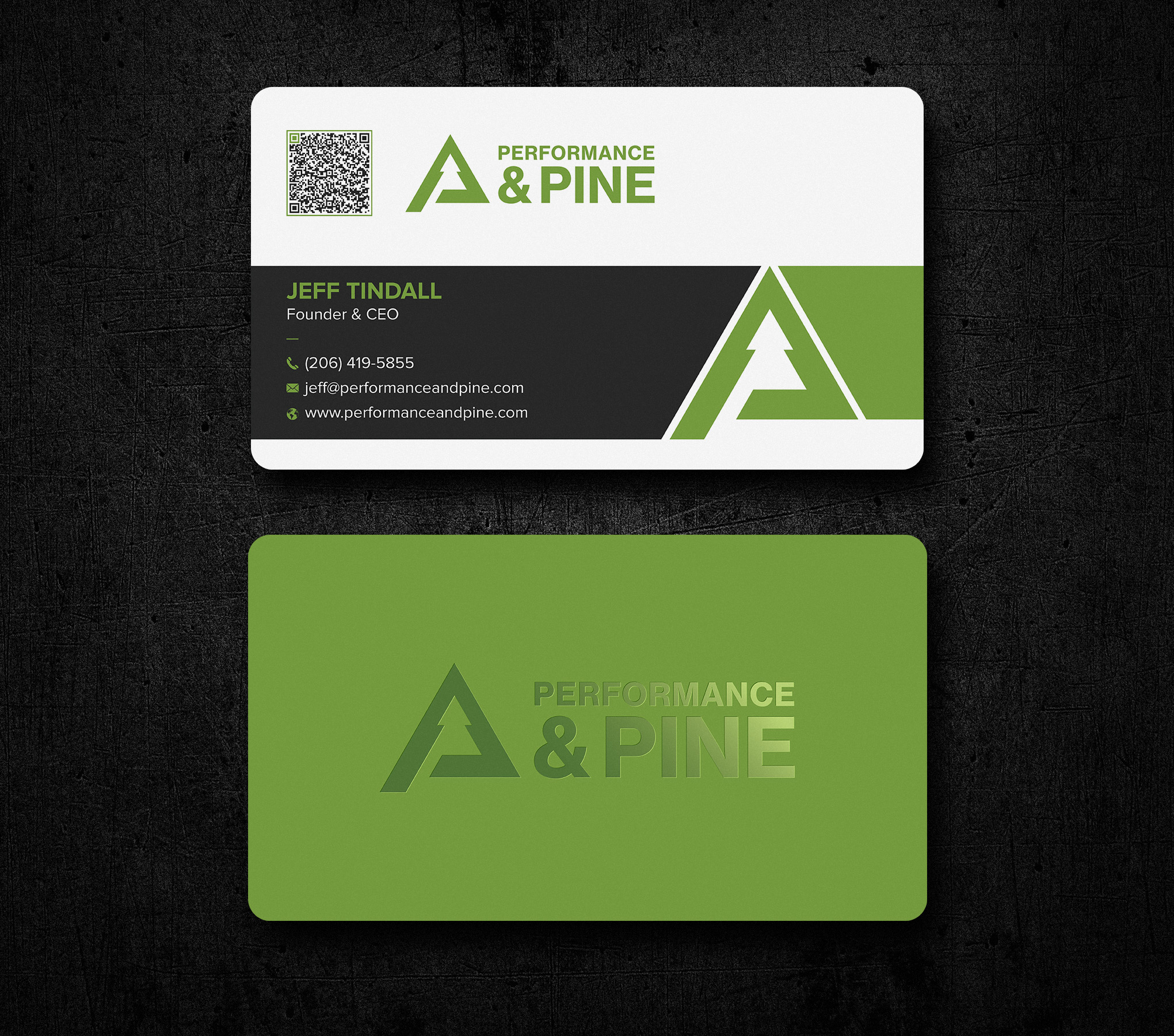 Design de Carte de Visite par Uttom 2 pour Performance & Pine | Design #35828253