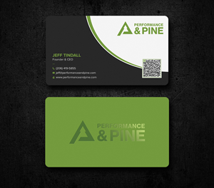Design de Carte de Visite par Uttom 2 pour Performance & Pine | Design : #35828254
