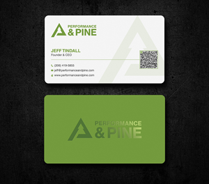 Design de Carte de Visite par Uttom 2 pour Performance & Pine | Design : #35828257