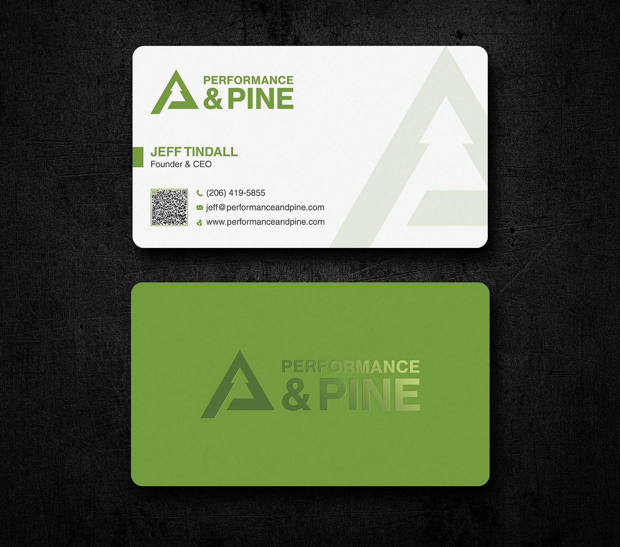 Diseño de Tarjeta de Presentación por Uttom 2 para Performance & Pine | Diseño #35828258