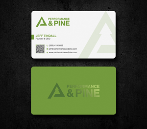 Business Card Design by Uttom 2 for Performance & Pine | Design: #35828258