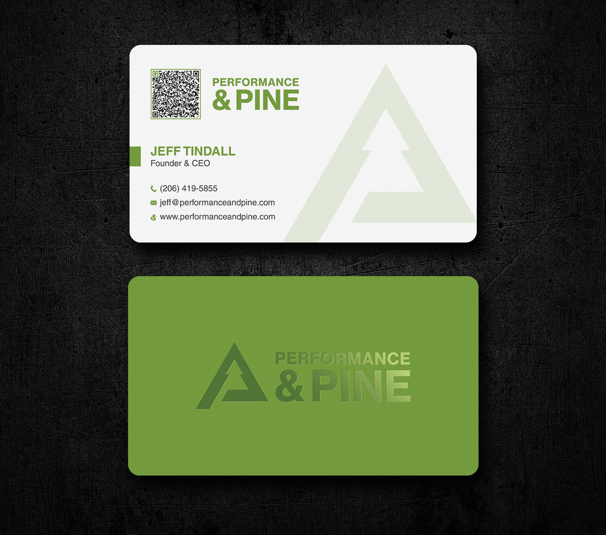 Design de Carte de Visite par Uttom 2 pour Performance & Pine | Design #35828260