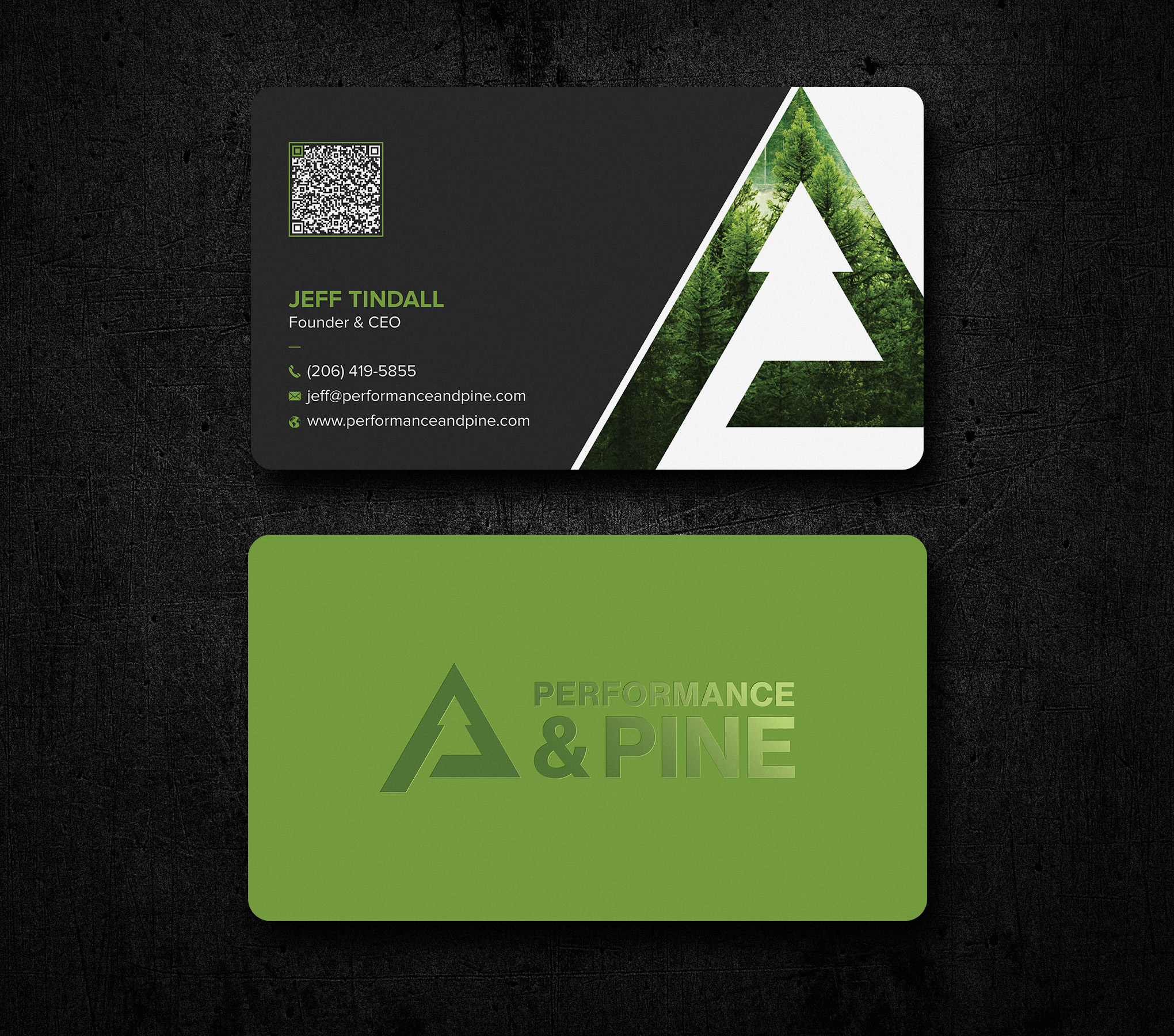 Diseño de Tarjeta de Presentación por Uttom 2 para Performance & Pine | Diseño #35828261