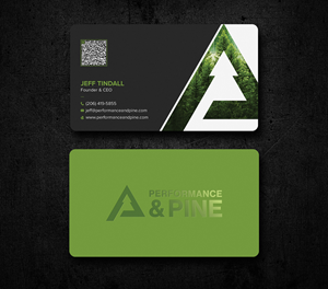Business Card Design by Uttom 2 for Performance & Pine | Design: #35828261