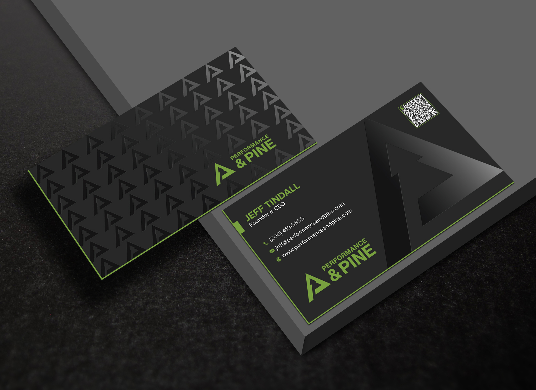 Business Card Design by Uttom 2 for Performance & Pine | Design #35828752