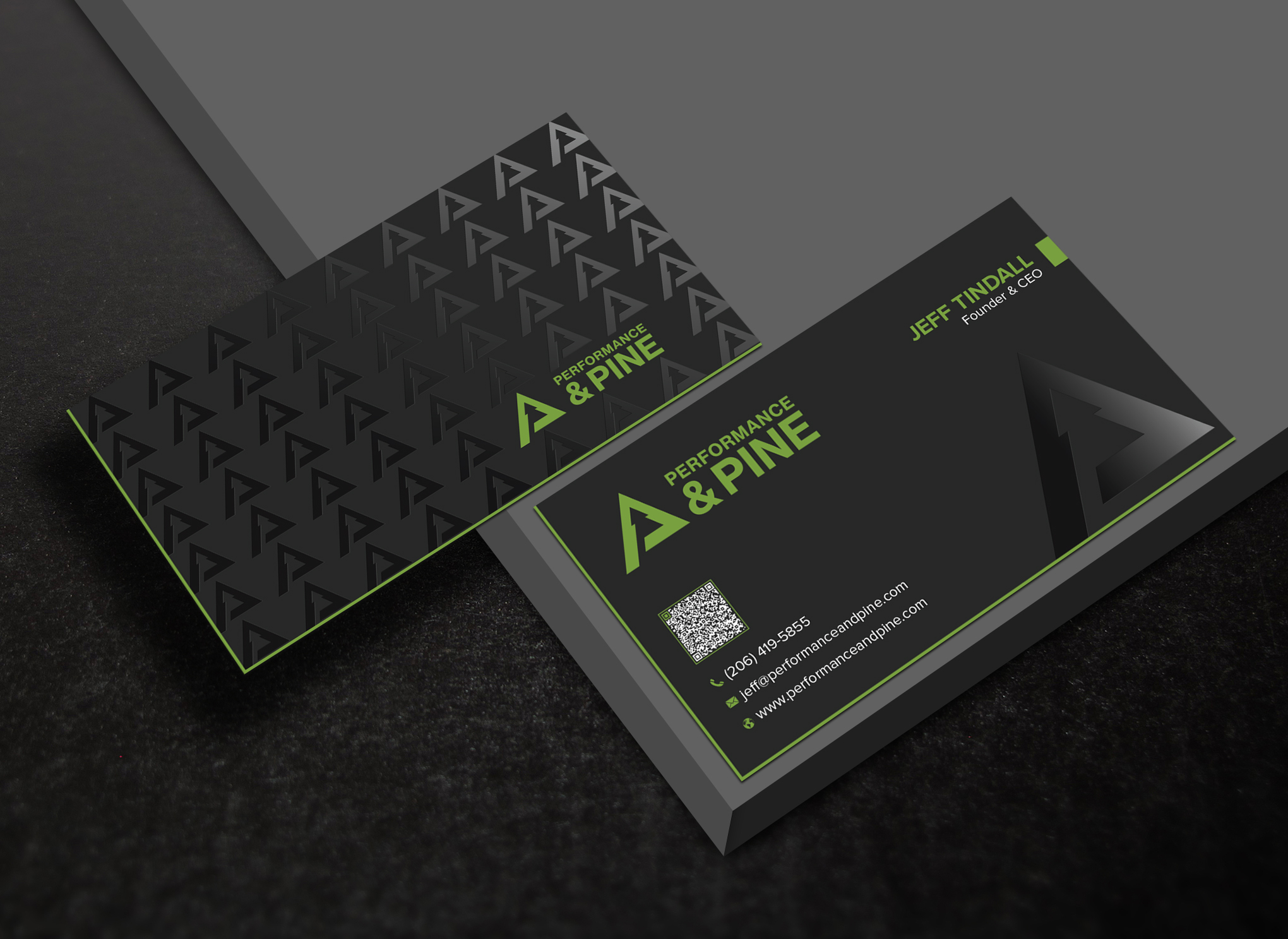 Design de Carte de Visite par Uttom 2 pour Performance & Pine | Design #35828753