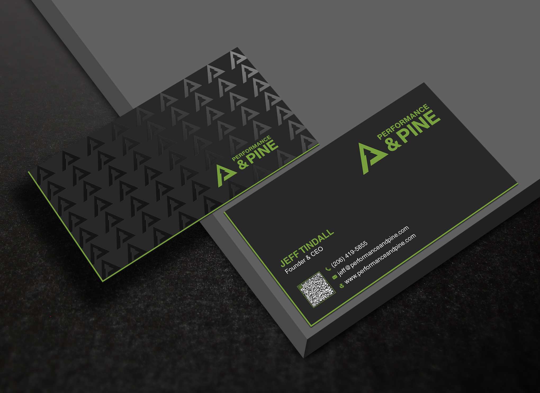 Business Card Design by Uttom 2 for Performance & Pine | Design #35828754