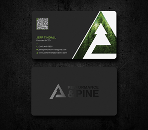 Business Card Design by Uttom 2 for Performance & Pine | Design: #35839506