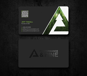 Business Card Design by Uttom 2 for Performance & Pine | Design: #35839508