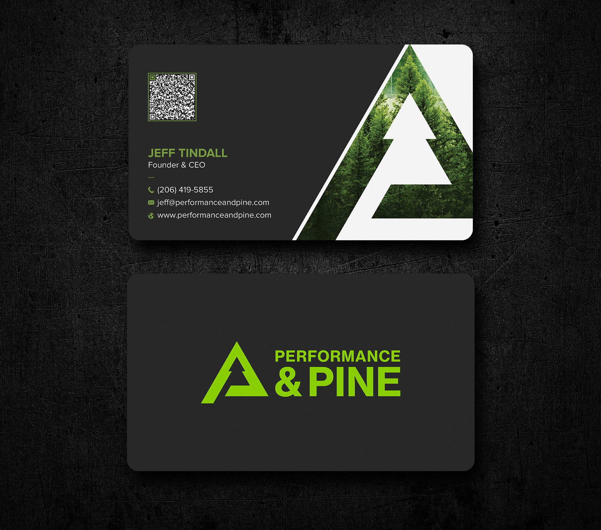 Business Card Design by Uttom 2 for Performance & Pine | Design #35839612