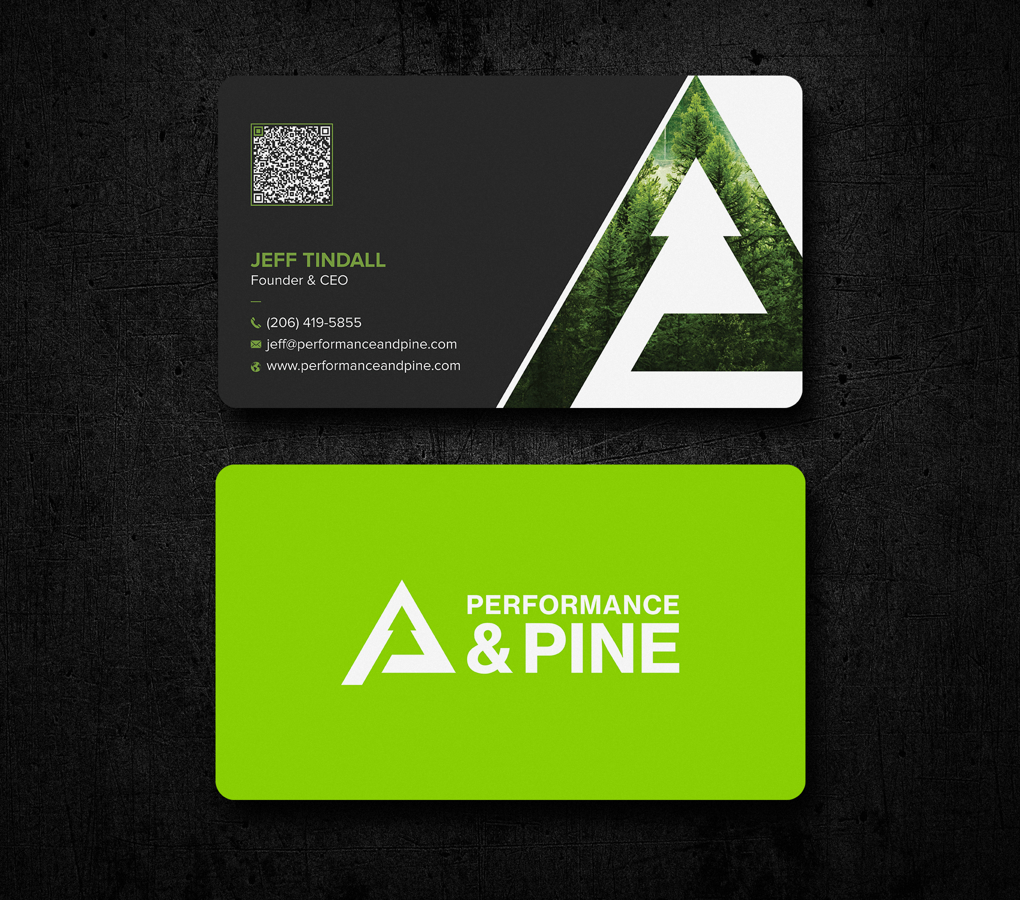 Design de Carte de Visite par Uttom 2 pour Performance & Pine | Design #35839772