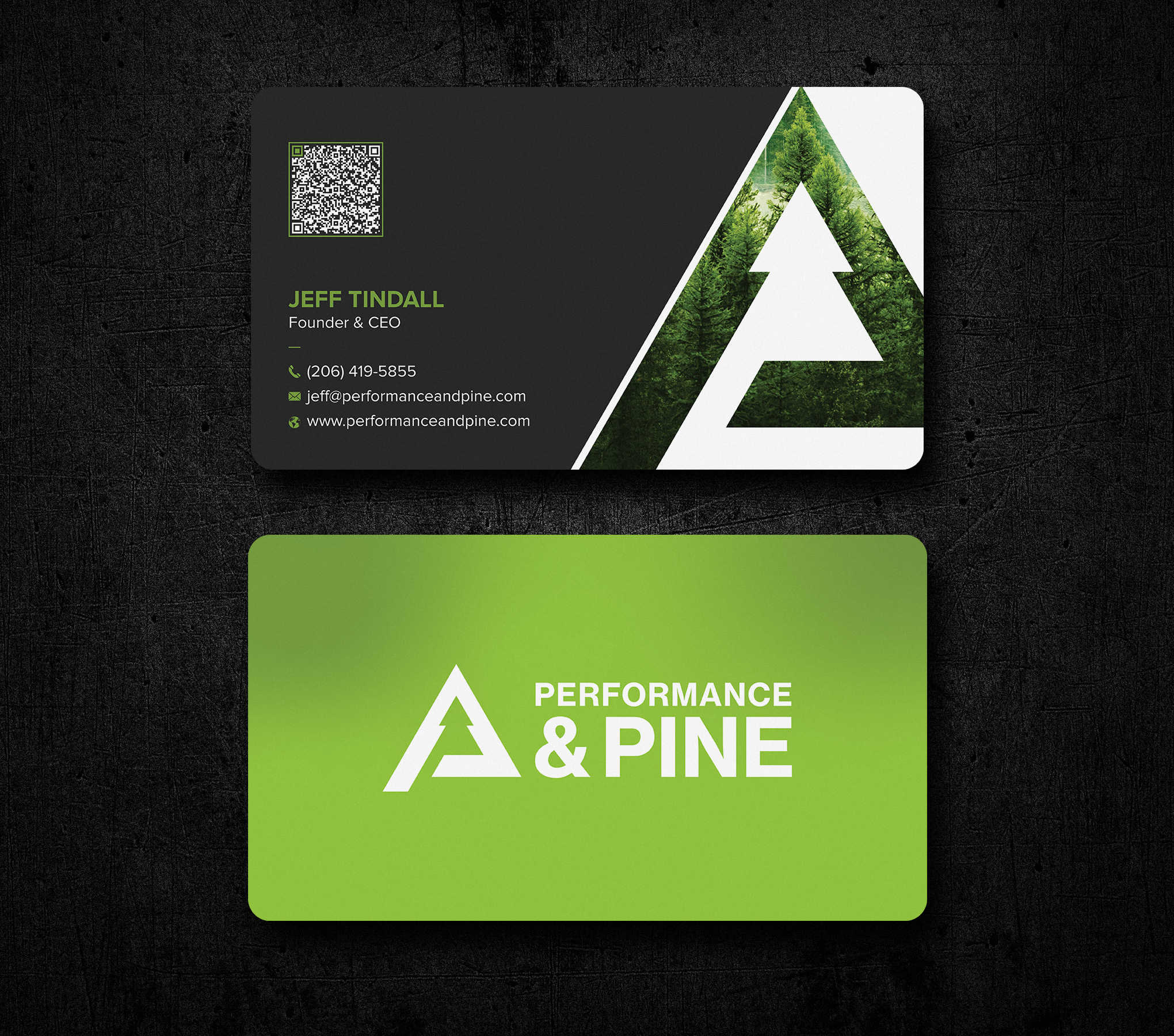 Design de Carte de Visite par Uttom 2 pour Performance & Pine | Design #35839773