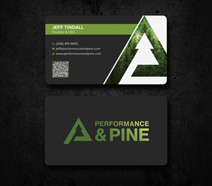 Business Card Design by Uttom 2 for Performance & Pine | Design: #35846877