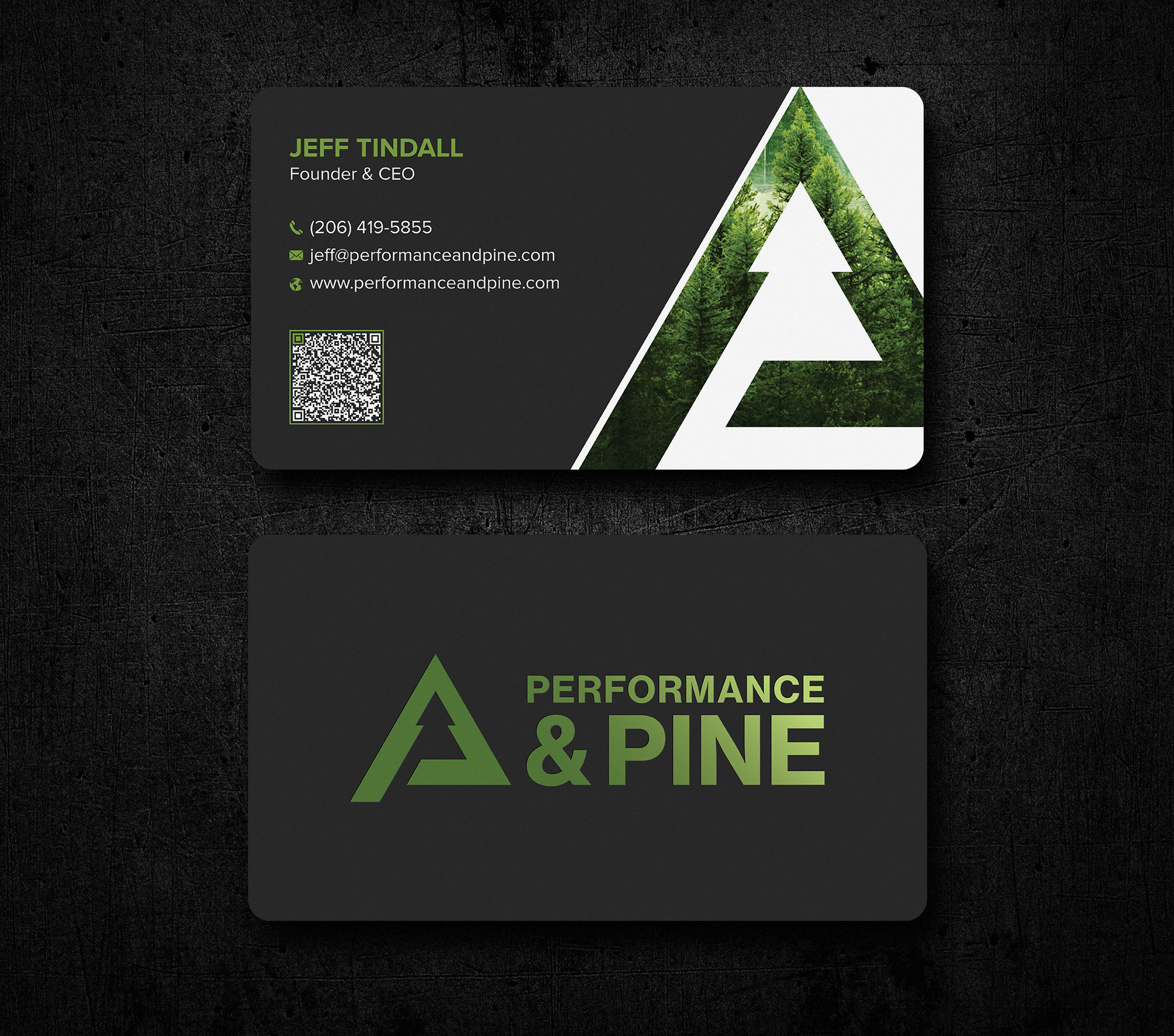 Visitenkarten-Design von Uttom 2 für Performance & Pine | Design #35846878
