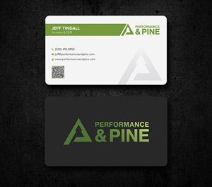Diseño de Tarjeta de Presentación por Uttom 2 para Performance & Pine | Diseño #35846893