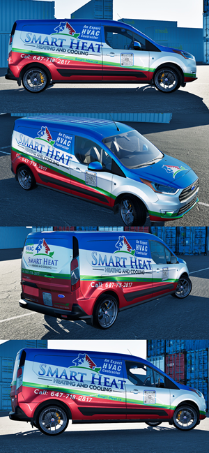 Car Wrap Design by VEDG for Smart Heat | Design: #35879557