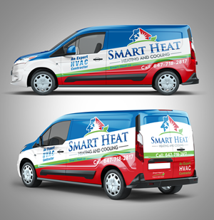 Car Wrap Design by Rasel Art for Smart Heat | Design: #35846096