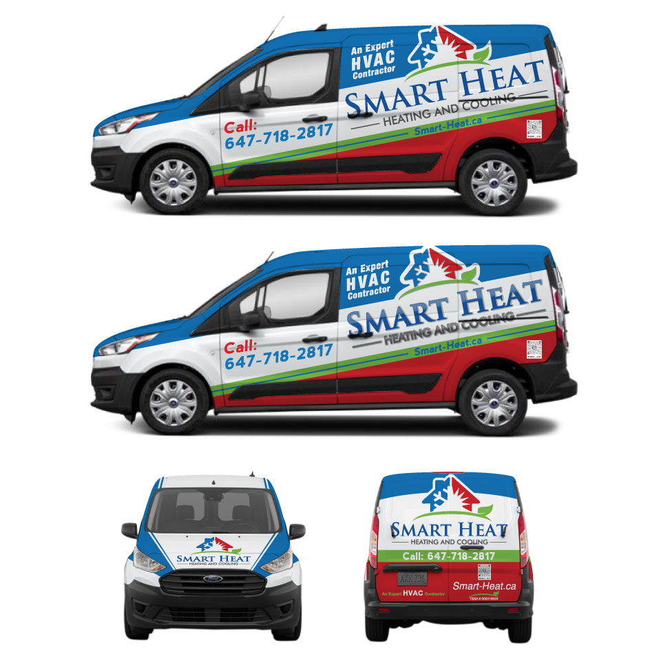 Car Wrap Design by Yoga Tri for Smart Heat | Design #35847756