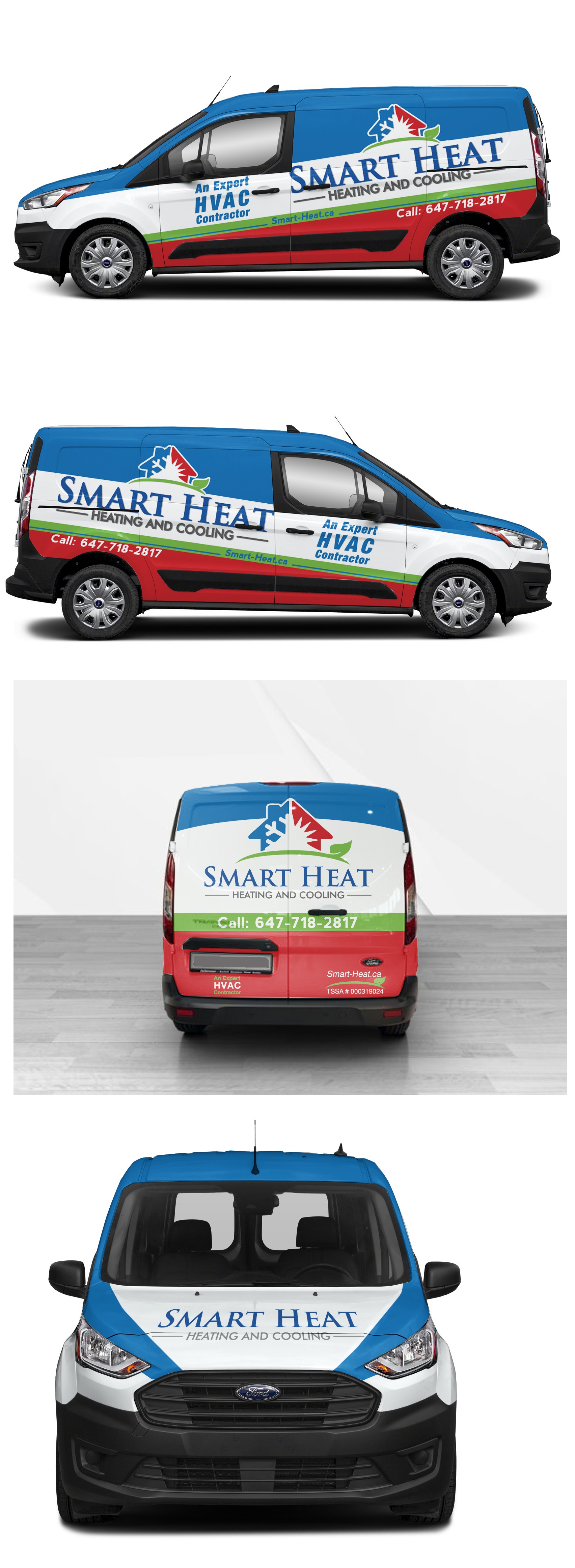 Car Wrap Design by olpattern for Smart Heat | Design #35880582