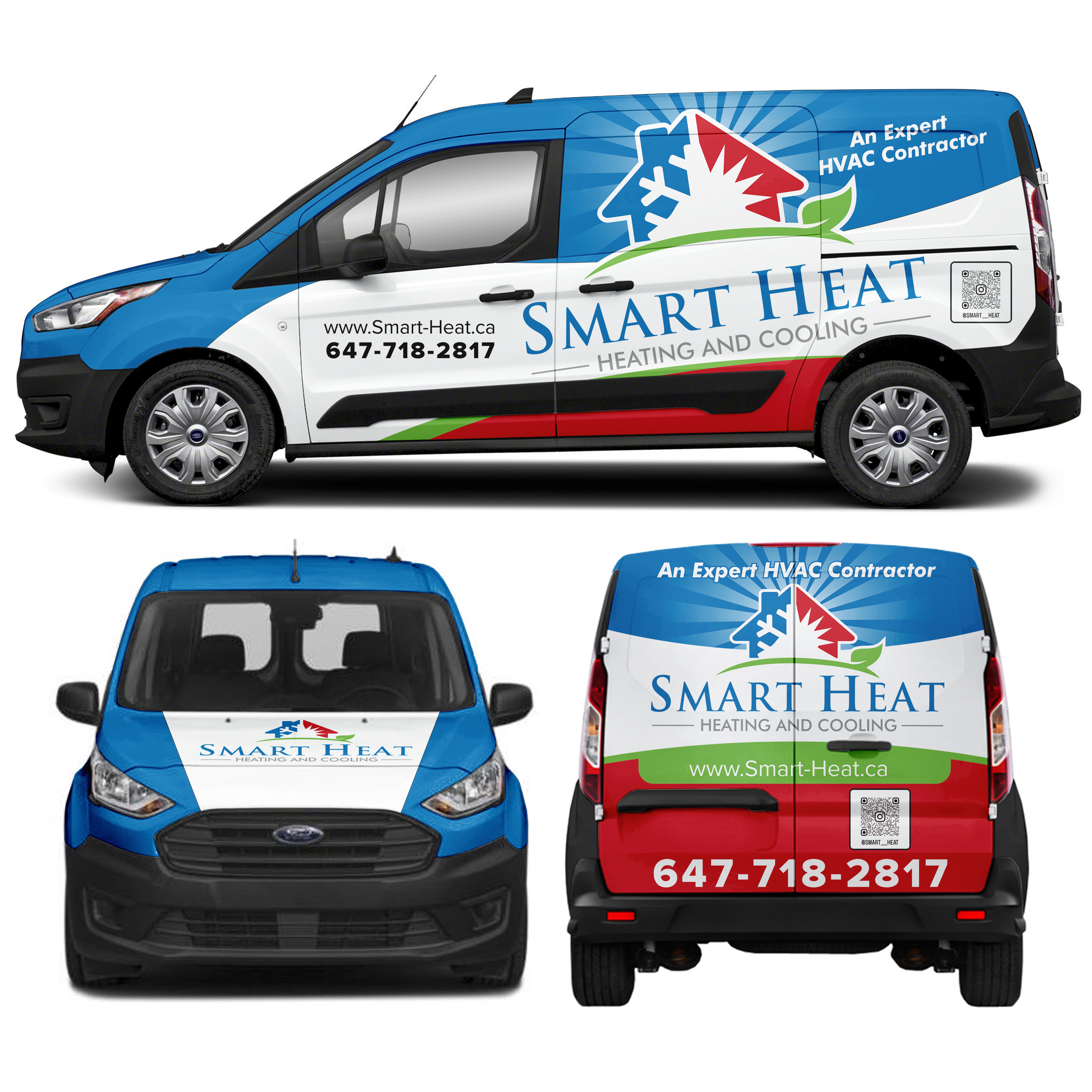 Car Wrap Design by MAKE ME THE WINNER for Smart Heat | Design #35844107