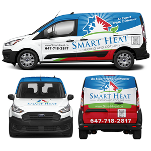 Car Wrap Design by MAKE ME THE WINNER for Smart Heat | Design: #35844109