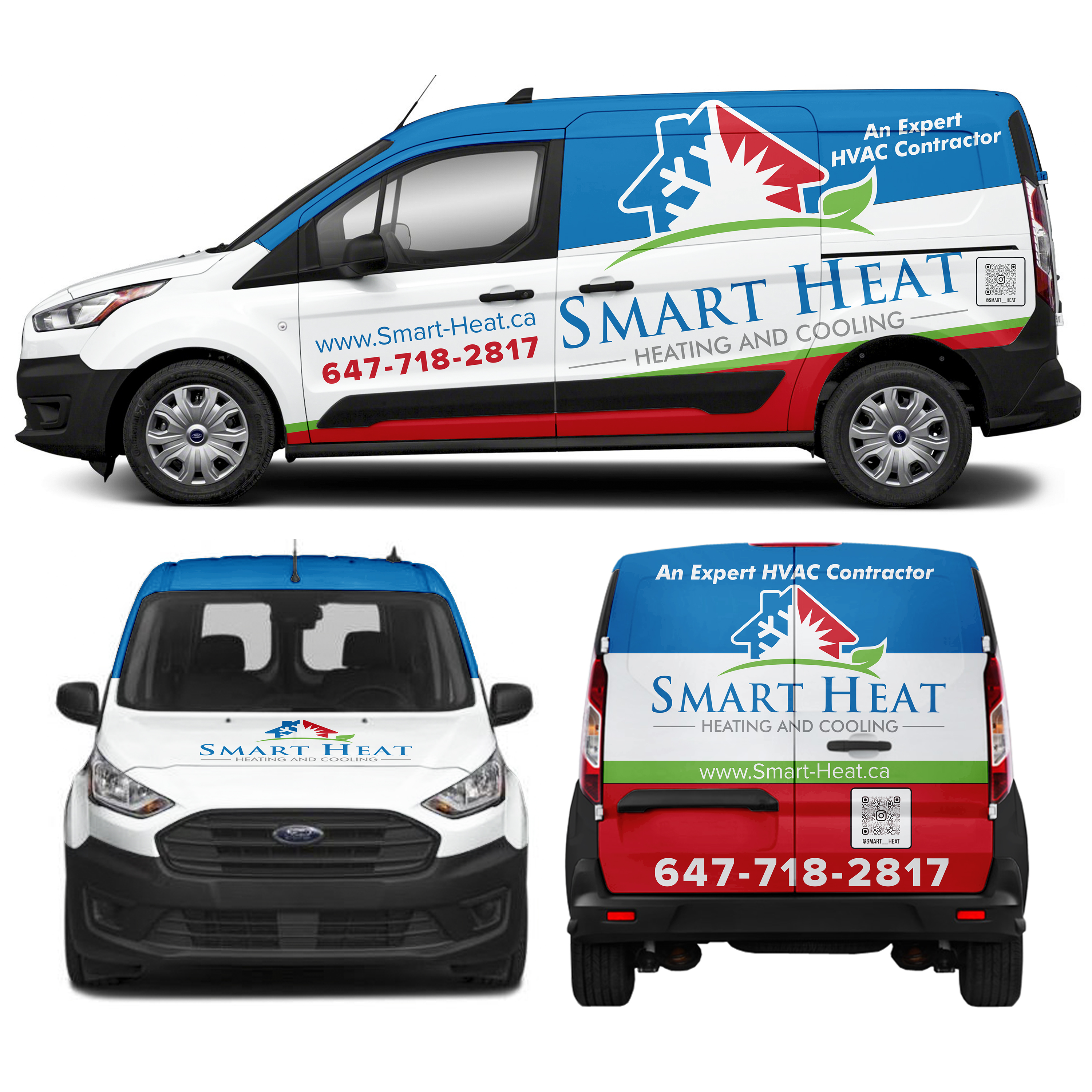 Car Wrap Design by MAKE ME THE WINNER for Smart Heat | Design #35845188