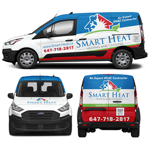 Car Wrap Design by MAKE ME THE WINNER for Smart Heat | Design: #35845188