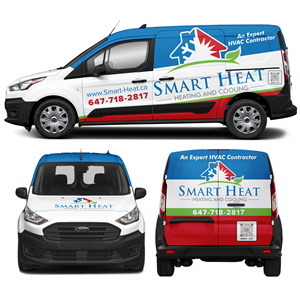 Car Wrap Design by MAKE ME THE WINNER for Smart Heat | Design: #35855308