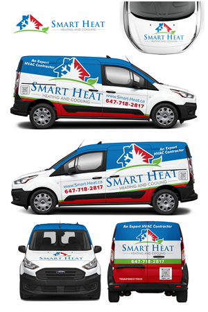 Car Wrap Design by MAKE ME THE WINNER for Smart Heat | Design: #35884980