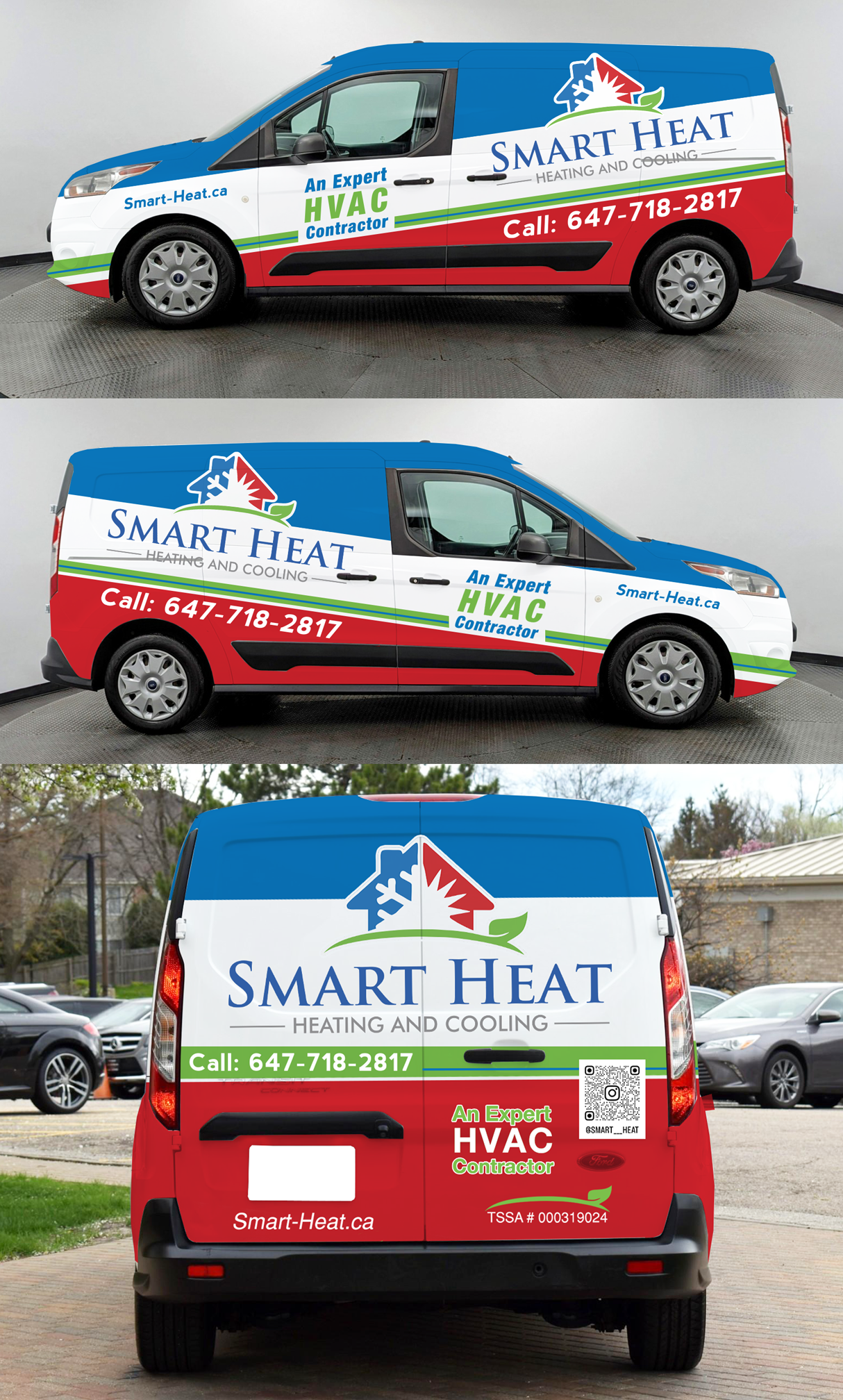 Car Wrap Design by typefdesign for Smart Heat | Design #35869610