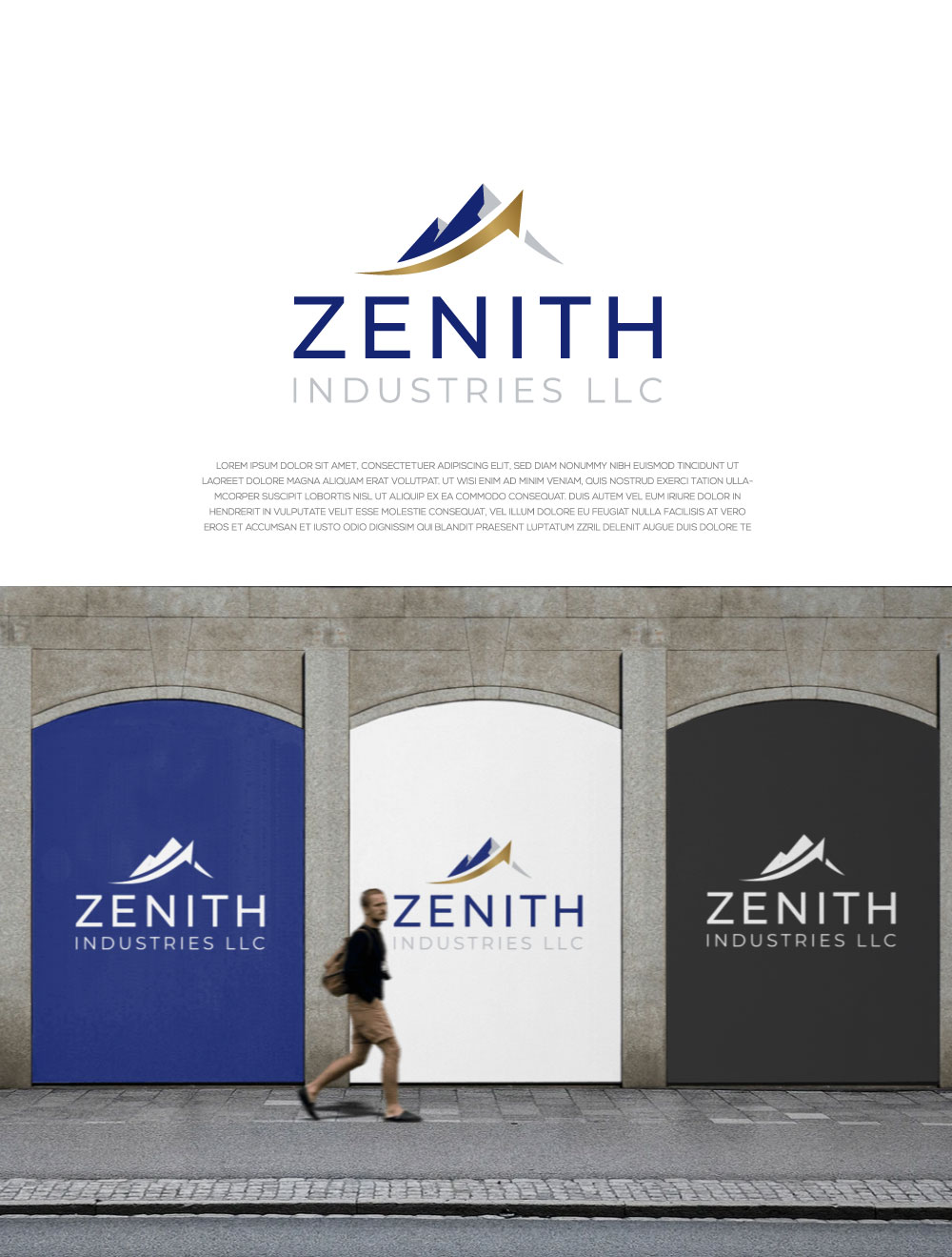Logo Design by LogoEon for Zenith Industries LLC | Design #35830384