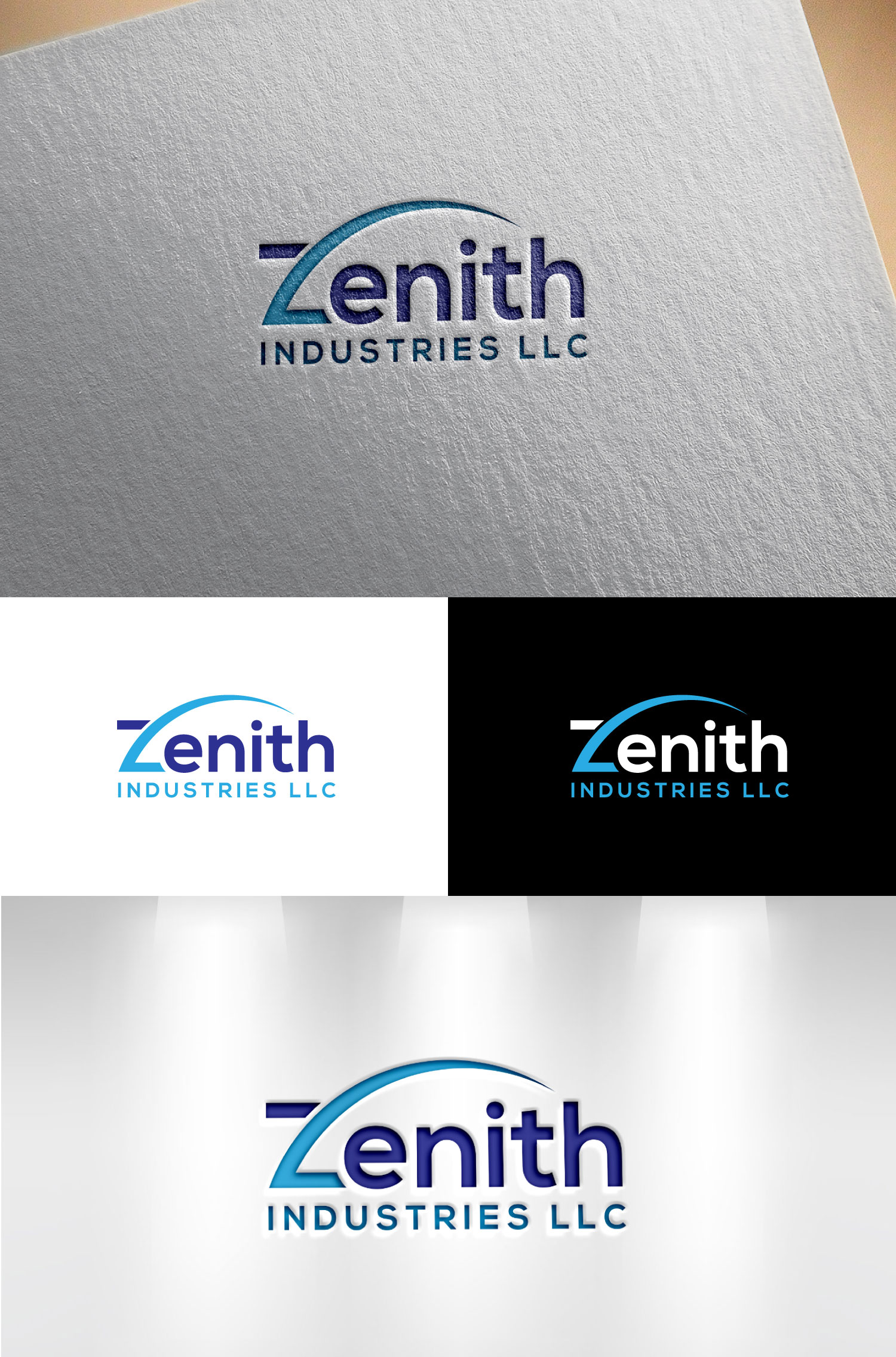Logo Design by Mi Design1 for Zenith Industries LLC | Design #35830111