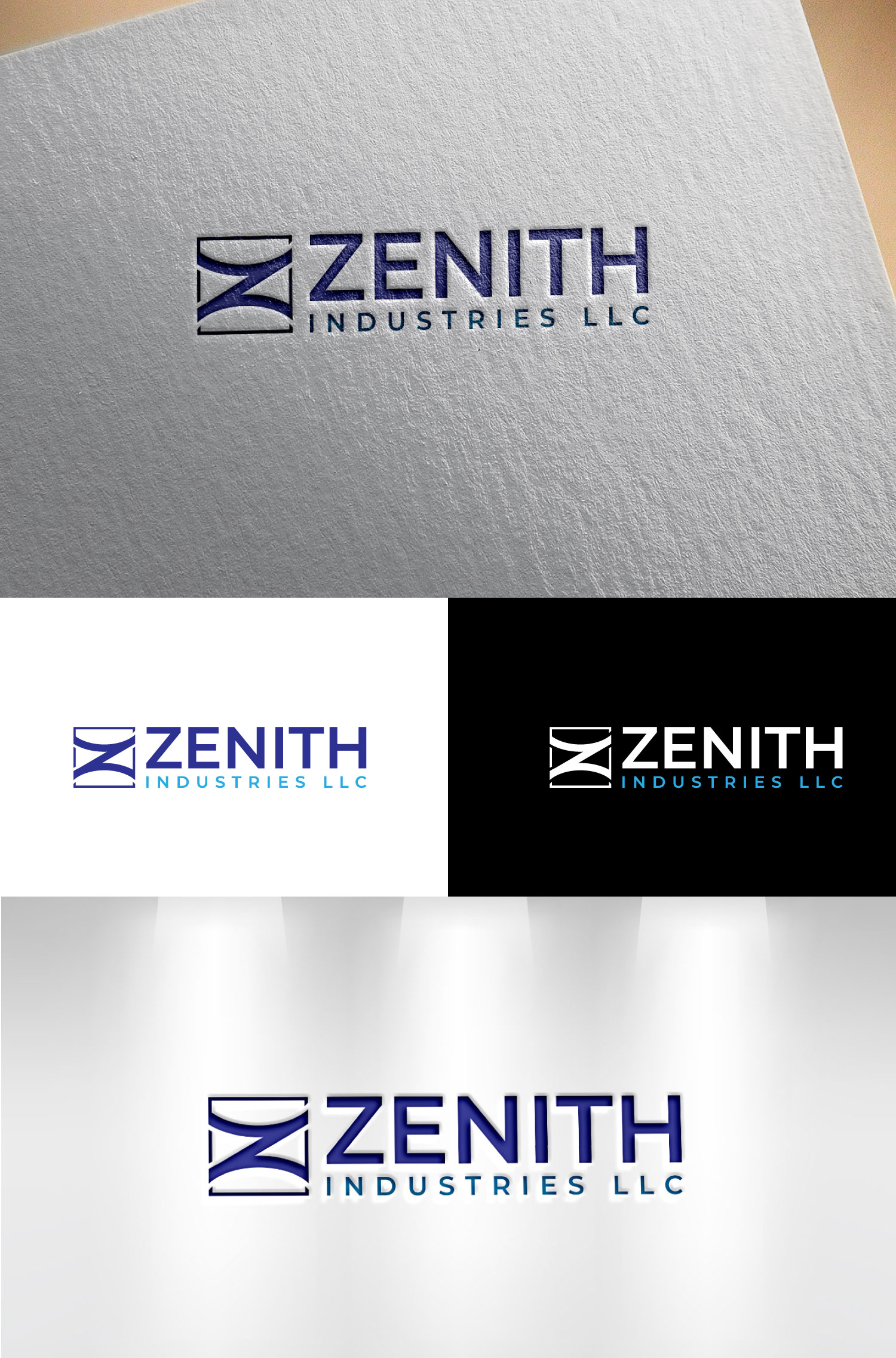 Logo Design by Mi Design1 for Zenith Industries LLC | Design #35830113