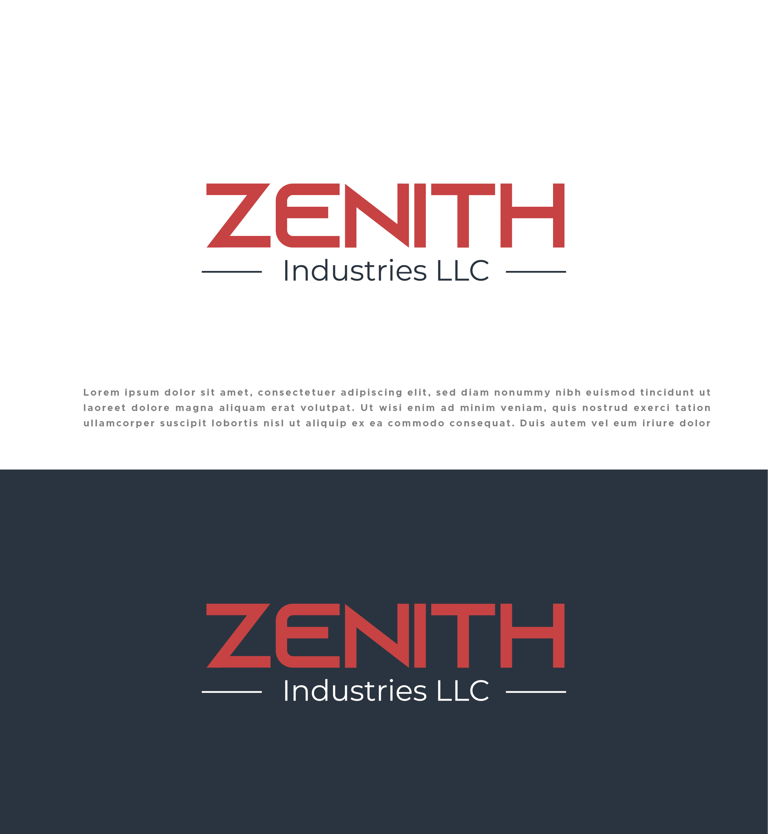 Logo Design by 99 Art.. for Zenith Industries LLC | Design #35831254