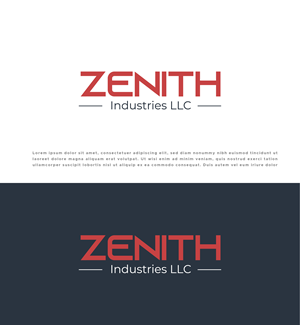 Logo Design by 99 Art.. for Zenith Industries LLC | Design: #35831254